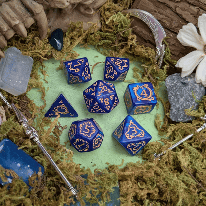 Dragon Blue Dice Set