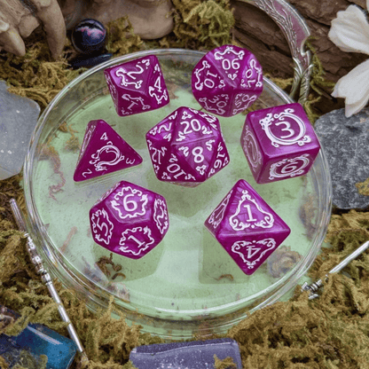Dragon Pink Dice Set