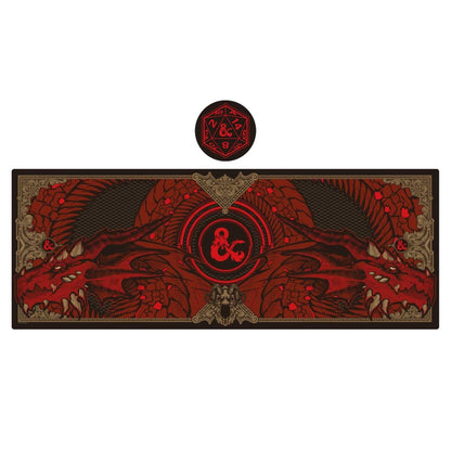 Dungeons & Dragons XL Desk Pad & Coaster Set