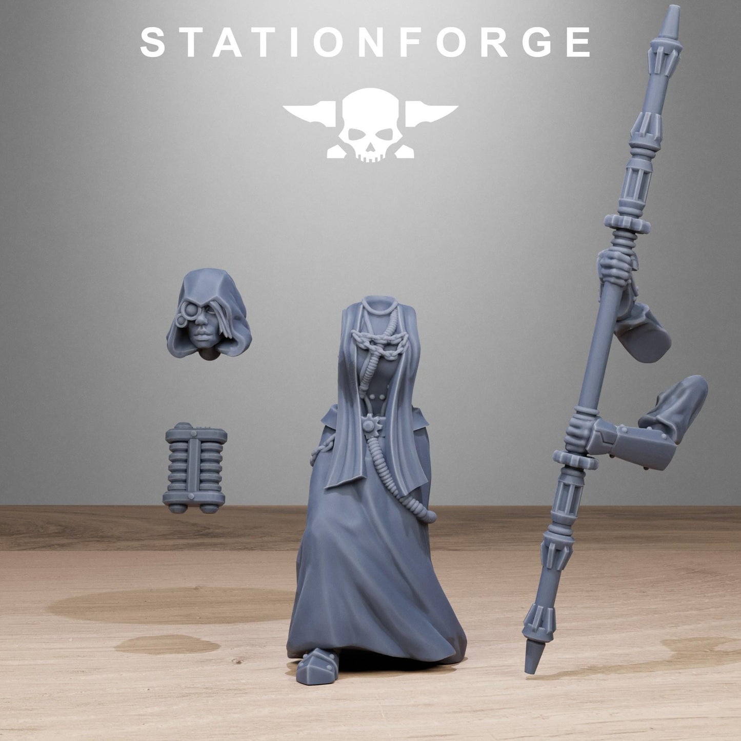 Station Forge Scavenger Sisters Priests Proxy minitures Tabletop RPG Wargaming