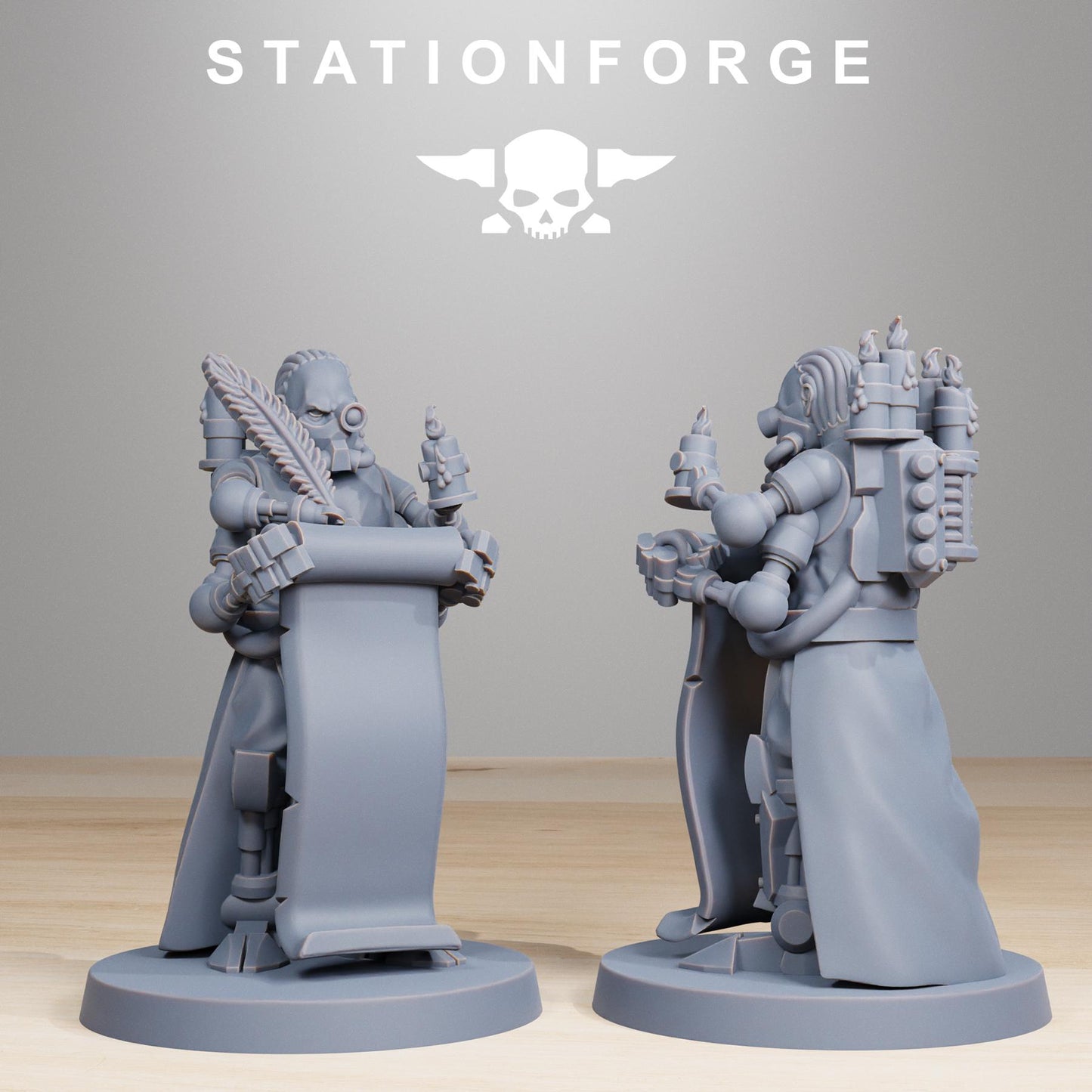 Station Forge Scavenger Vicars Proxy minitures Tabletop RPG Wargaming