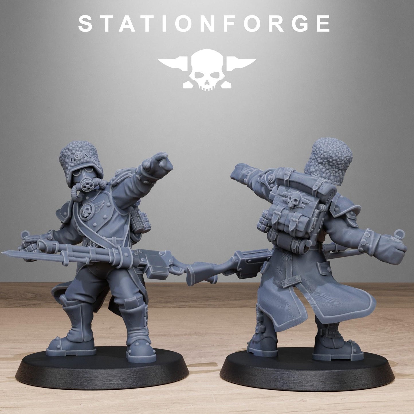 Station Forge Grimguard Royals 3d printed proxie Wargames