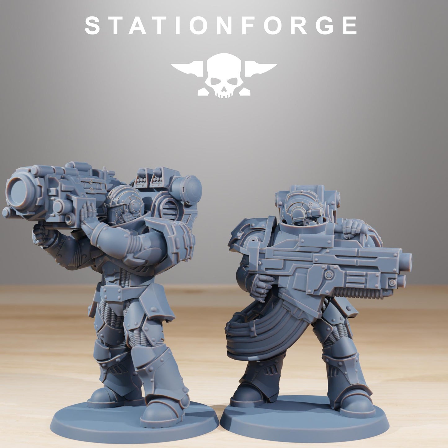 Station Forge Socratis Reinforcers unit 3d printed proxie Wargames / Marines