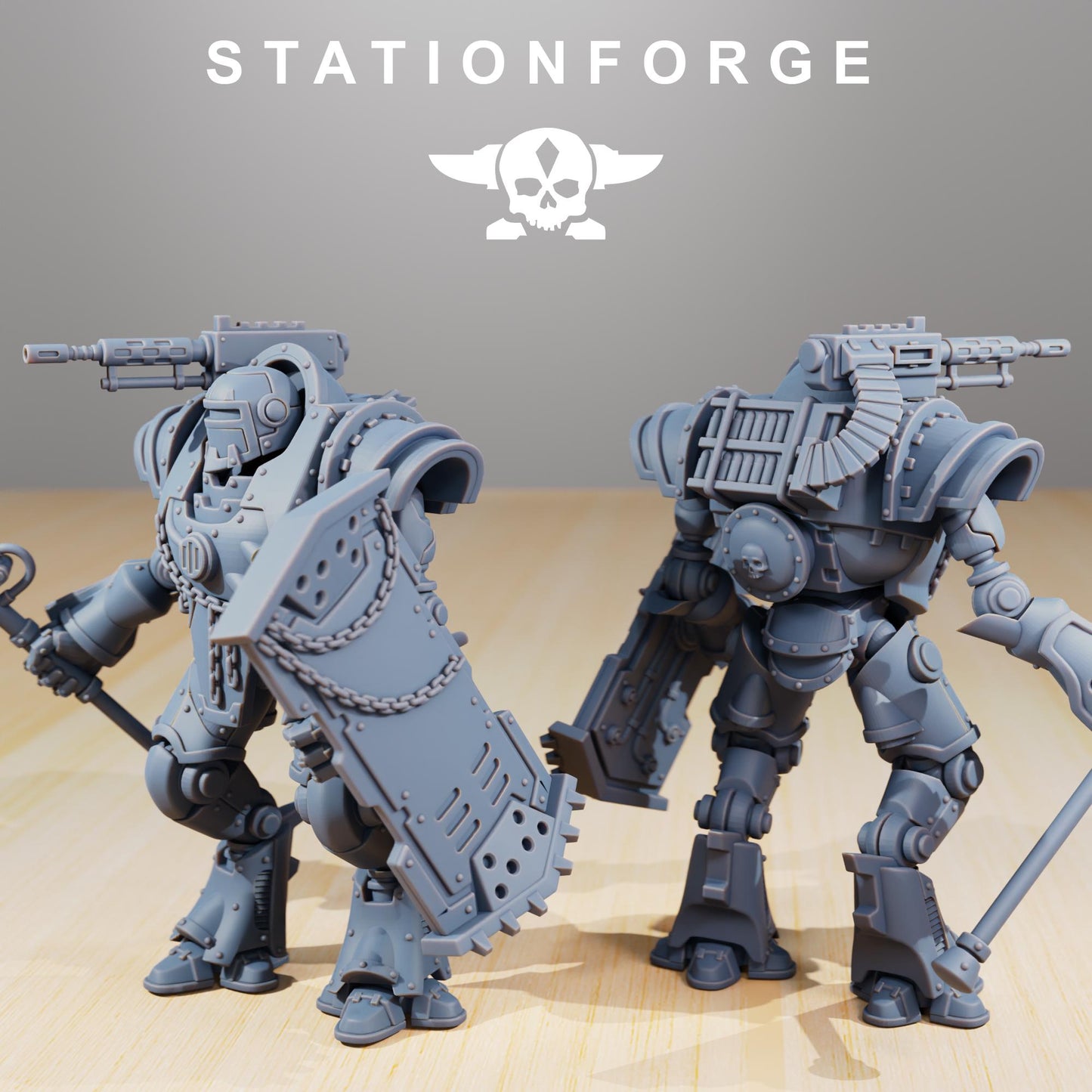Station Forge Scavenger Exutars Team Proxy  minitures Tabletop RPG Wargaming