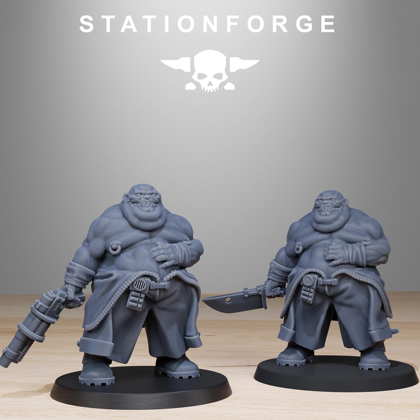 Station Forge Corrupted Guard Wretched Team Proxy minitures Tabletop RPG Wargaming