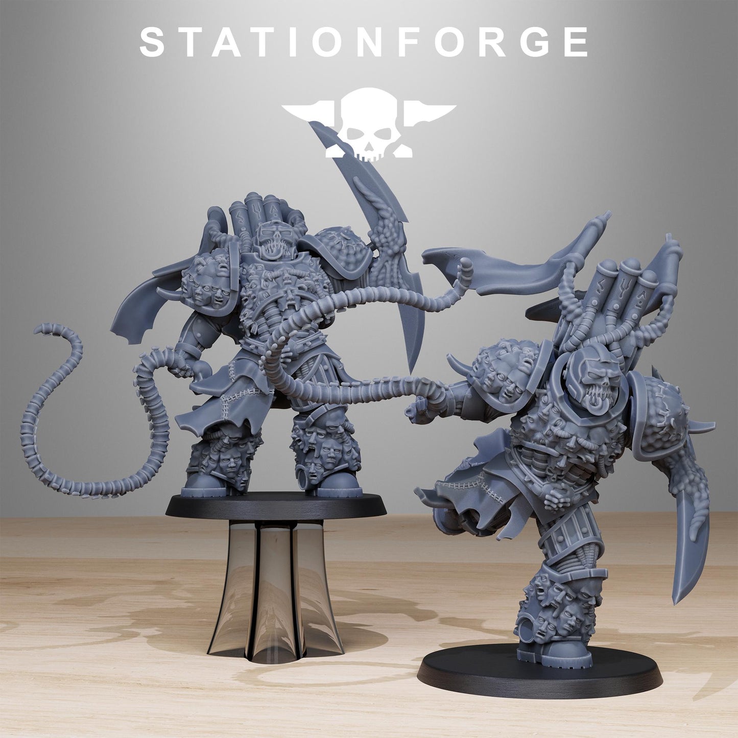 Station Forge Corrupted Socratis Punisher Proxy minitures Tabletop RPG Wargaming