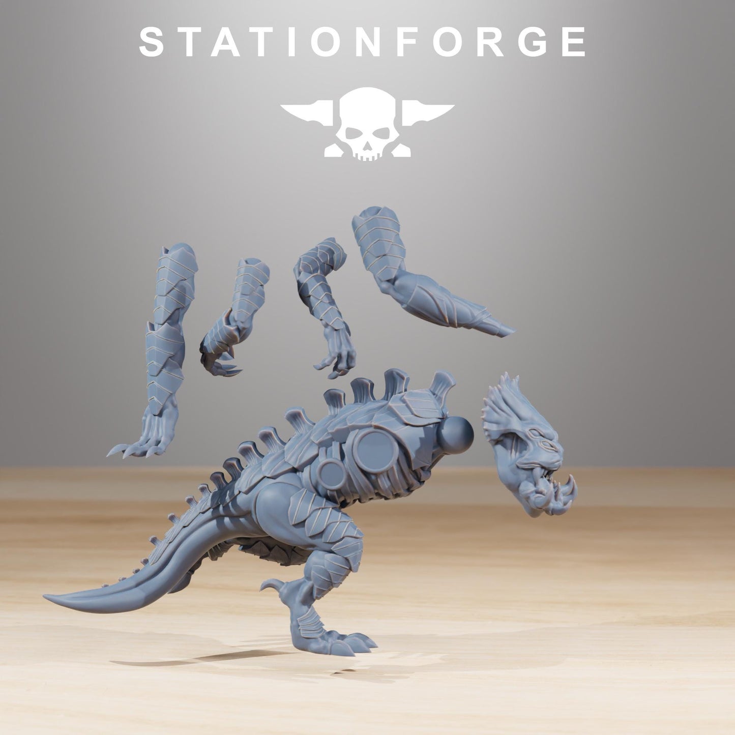 Station Forge Xenarid Infantry  Proxy minitures Tabletop RPG Wargaming