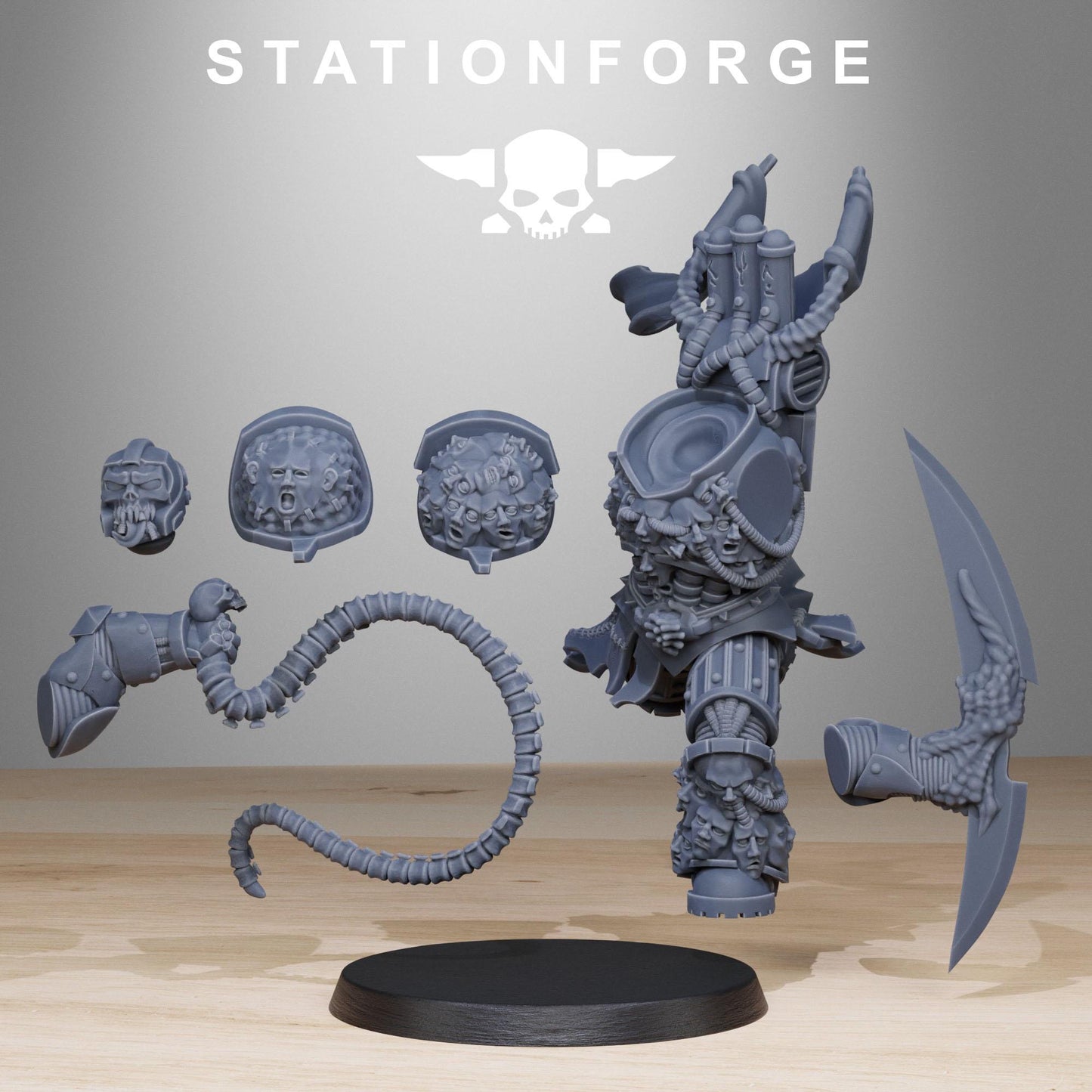 Station Forge Corrupted Socratis Punisher Proxy minitures Tabletop RPG Wargaming