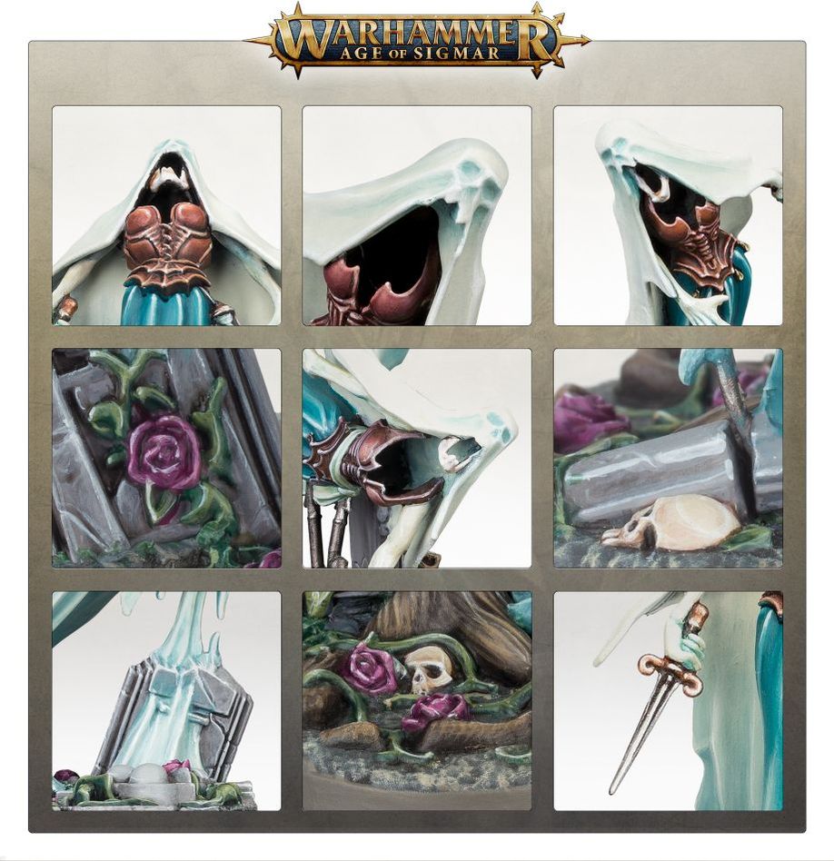 Easy To Build Nighthaunt: Myrmourn Banshees