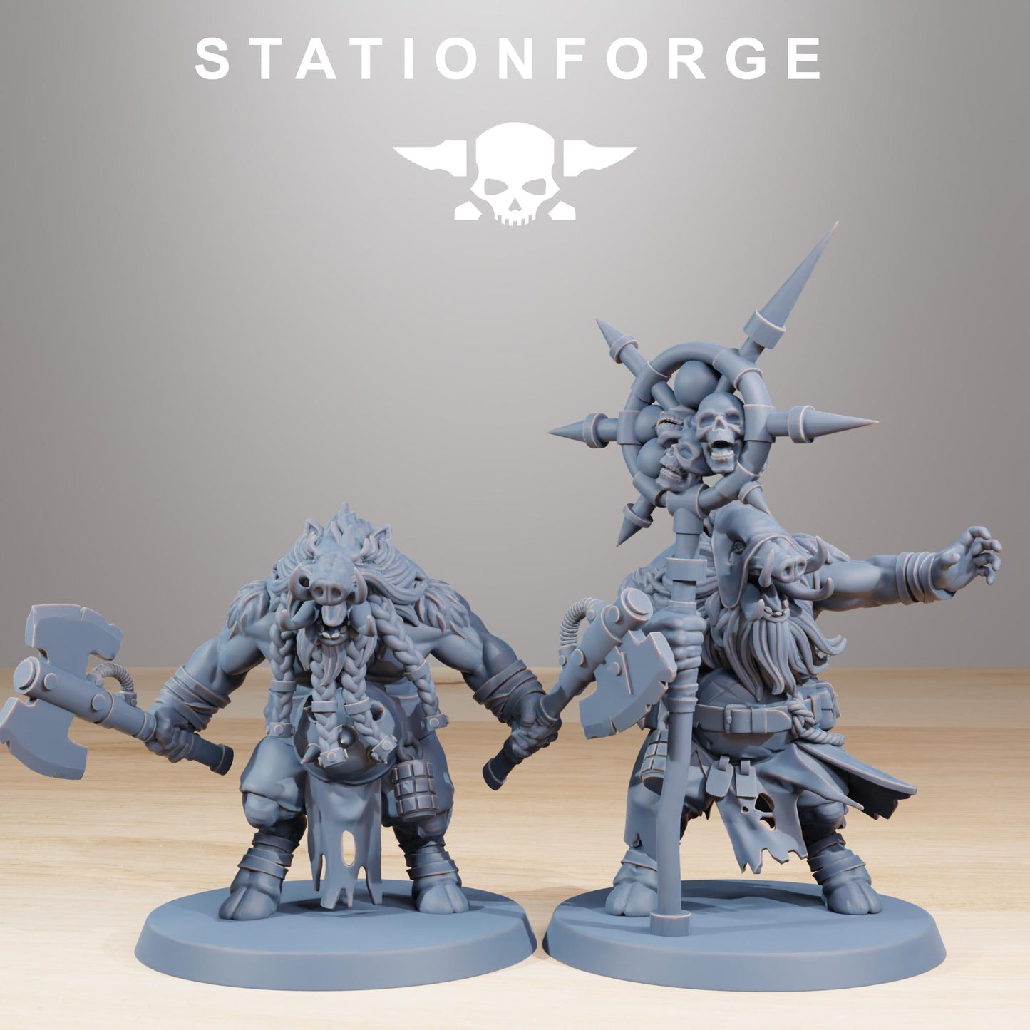Station Forge Corrupted Beasts Team Proxy  minitures Tabletop RPG Wargaming