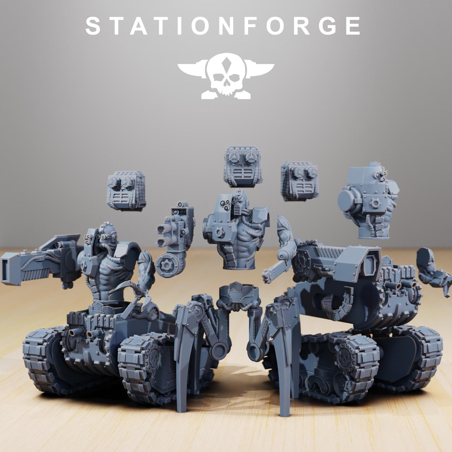 Station Forge Scavenger Volatiles Team Proxy  minitures Tabletop RPG Wargaming