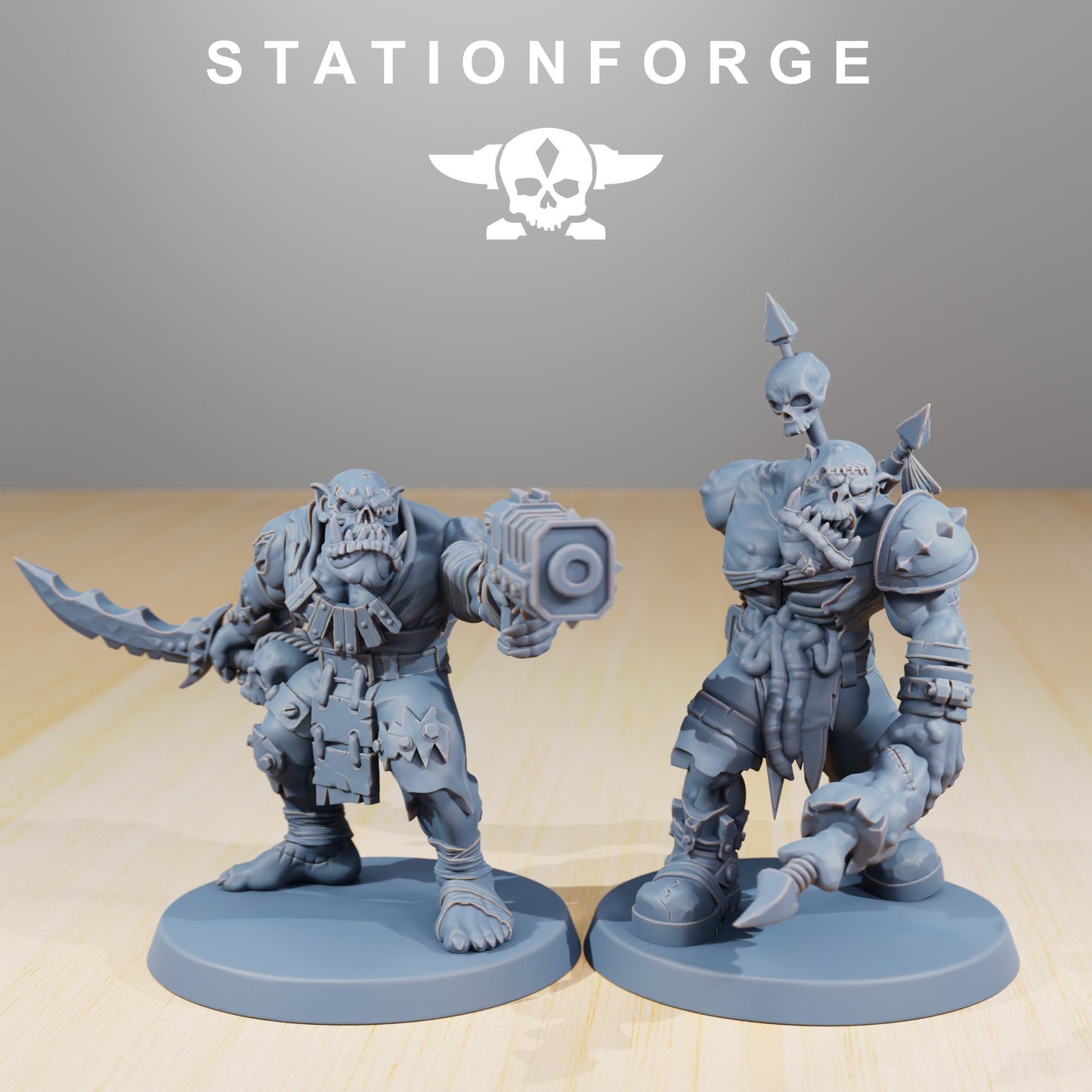 Station Forge Orkaz Plague Spreadaz Proxy minitures Ork Tabletop RPG Wargaming