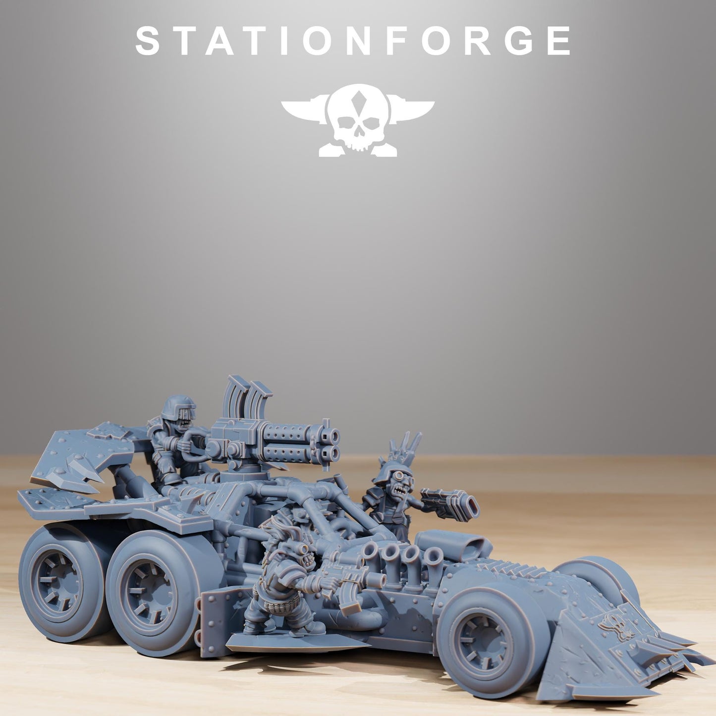 Station forge Orkaz Speedsters  Proxy minitures Tabletop RPG Wargaming 3 to choose from