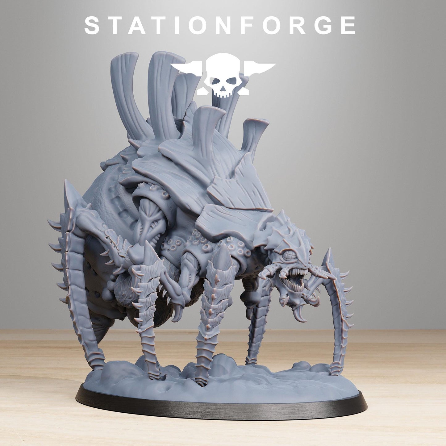 Station Forge Xenarid Acidsychor Proxy 120x90 base minitures Tabletop RPG Wargaming