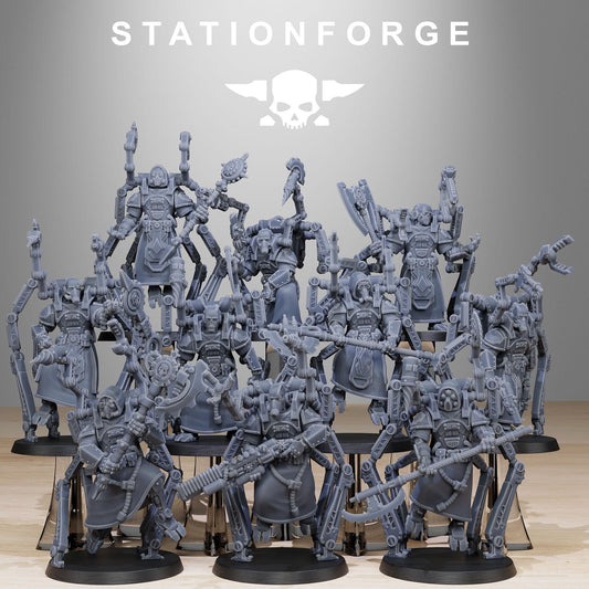 Station ForgeScavenger_Octapods Proxy minitures Tabletop RPG Wargaming