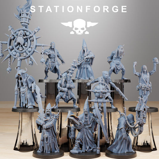 Station Forge Corrupted Guard Fanatics Team Proxy 28mm minitures Tabletop RPG Wargaming