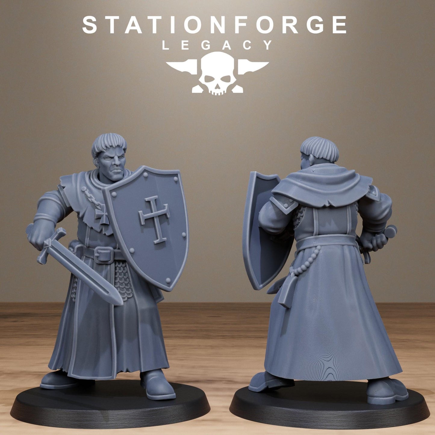 Station Forge Legacy  Thorncrest Priests 3d printed proxie Wargames New Faction