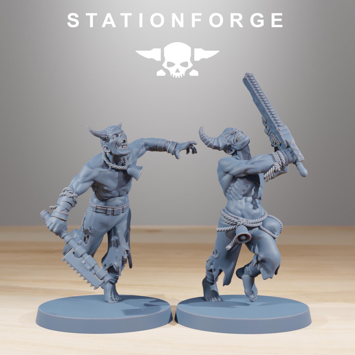 Station Forge Corrupted Guard Walkers Team Proxy 28mm minitures Tabletop RPG Wargaming