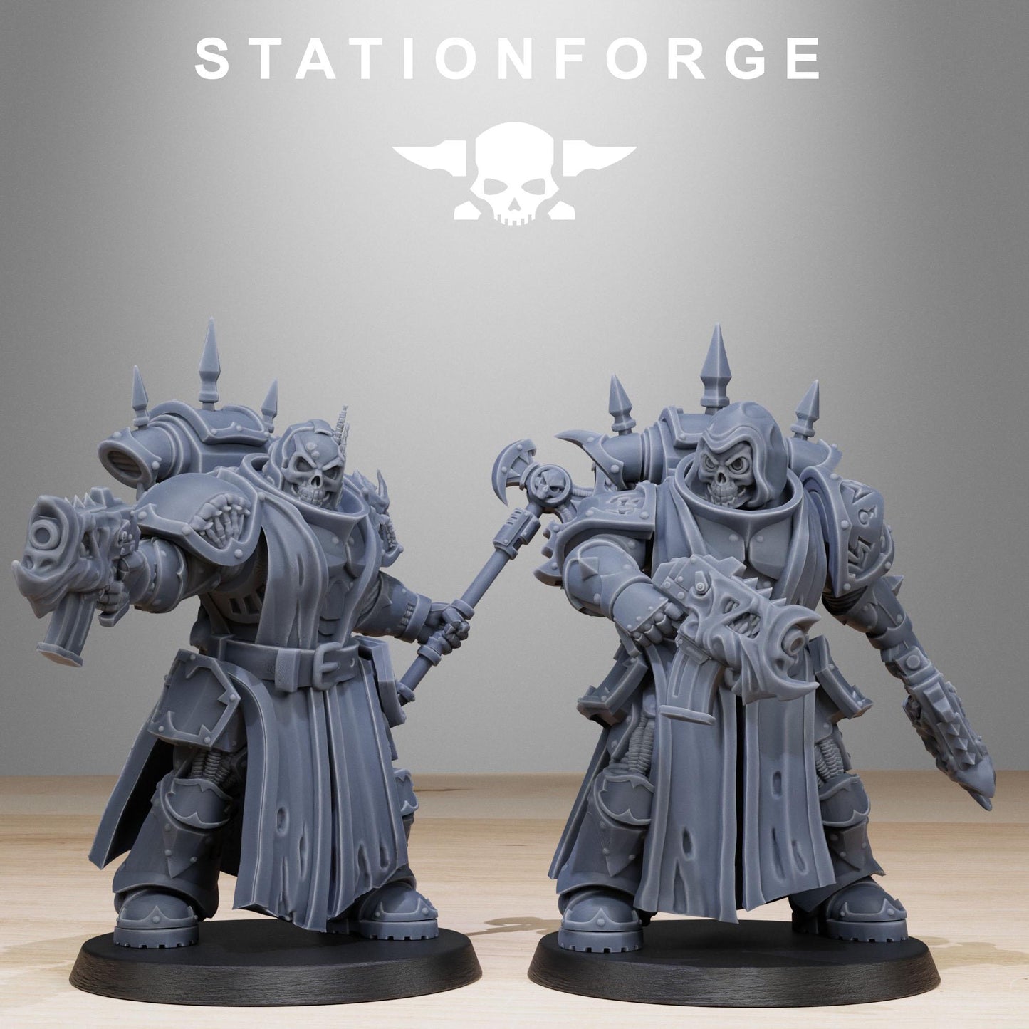 Station Forge Corrupted_Socratis Team Proxy  minitures Tabletop RPG Wargaming