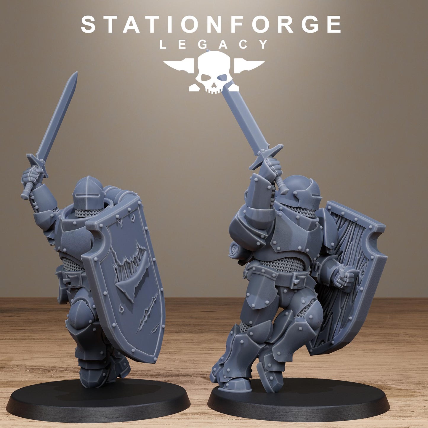 Station Forge Legacy  Solaris Infantry 3d printed proxie Wargames New Faction
