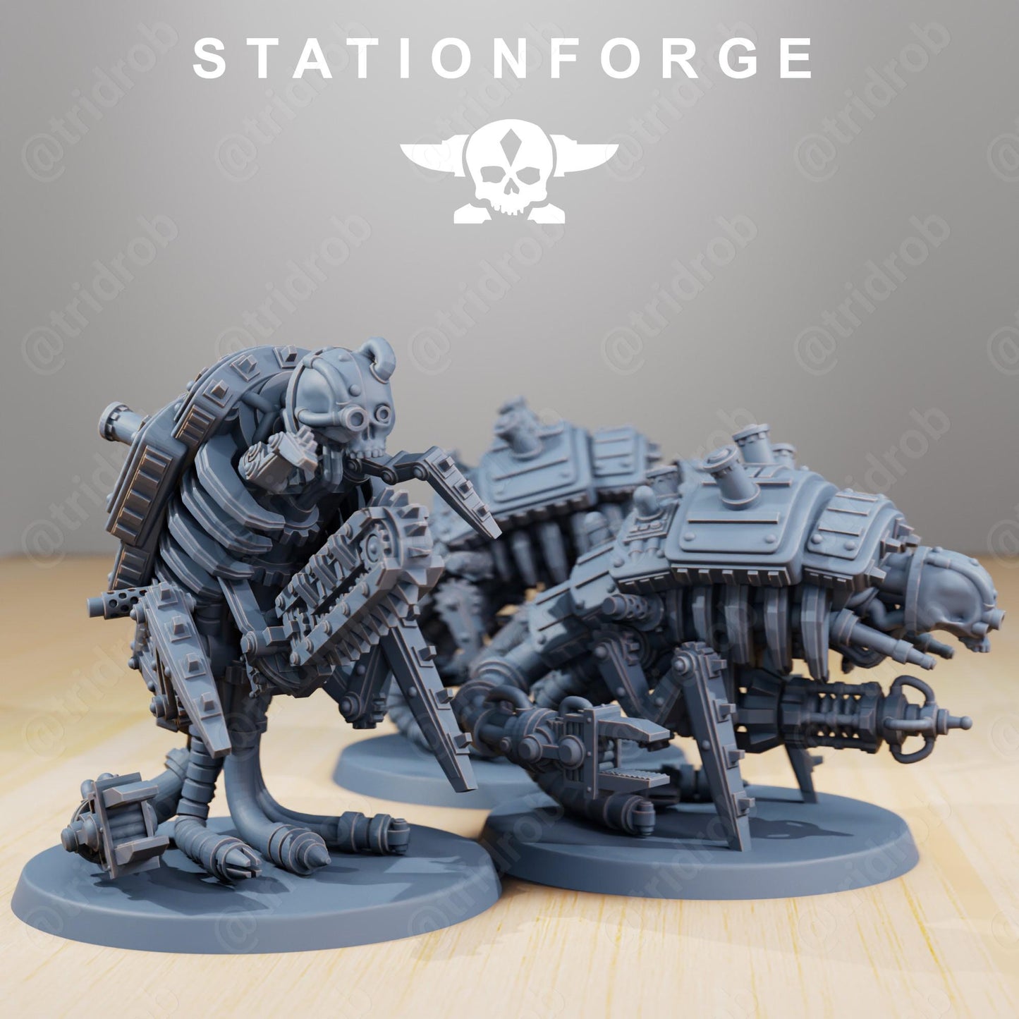 Station ForgeScavenger Assassinators Team Proxy  minitures Tabletop RPG Wargaming