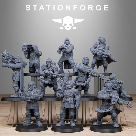 Station Forge Vaskar_Patrol Proxy minitures Tabletop RPG Wargaming