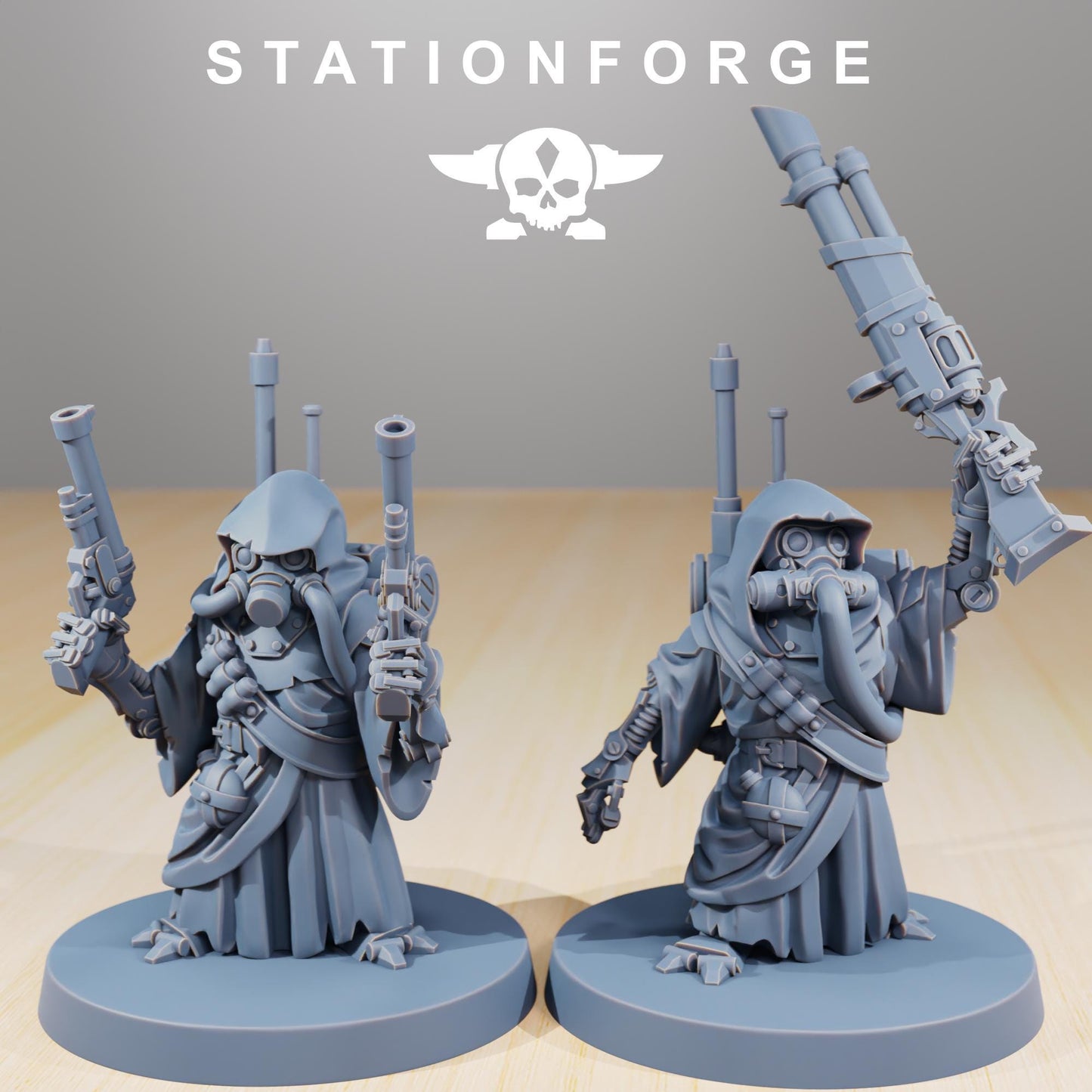Station Forge scavenger junkards Team Proxy  minitures Tabletop RPG Wargaming