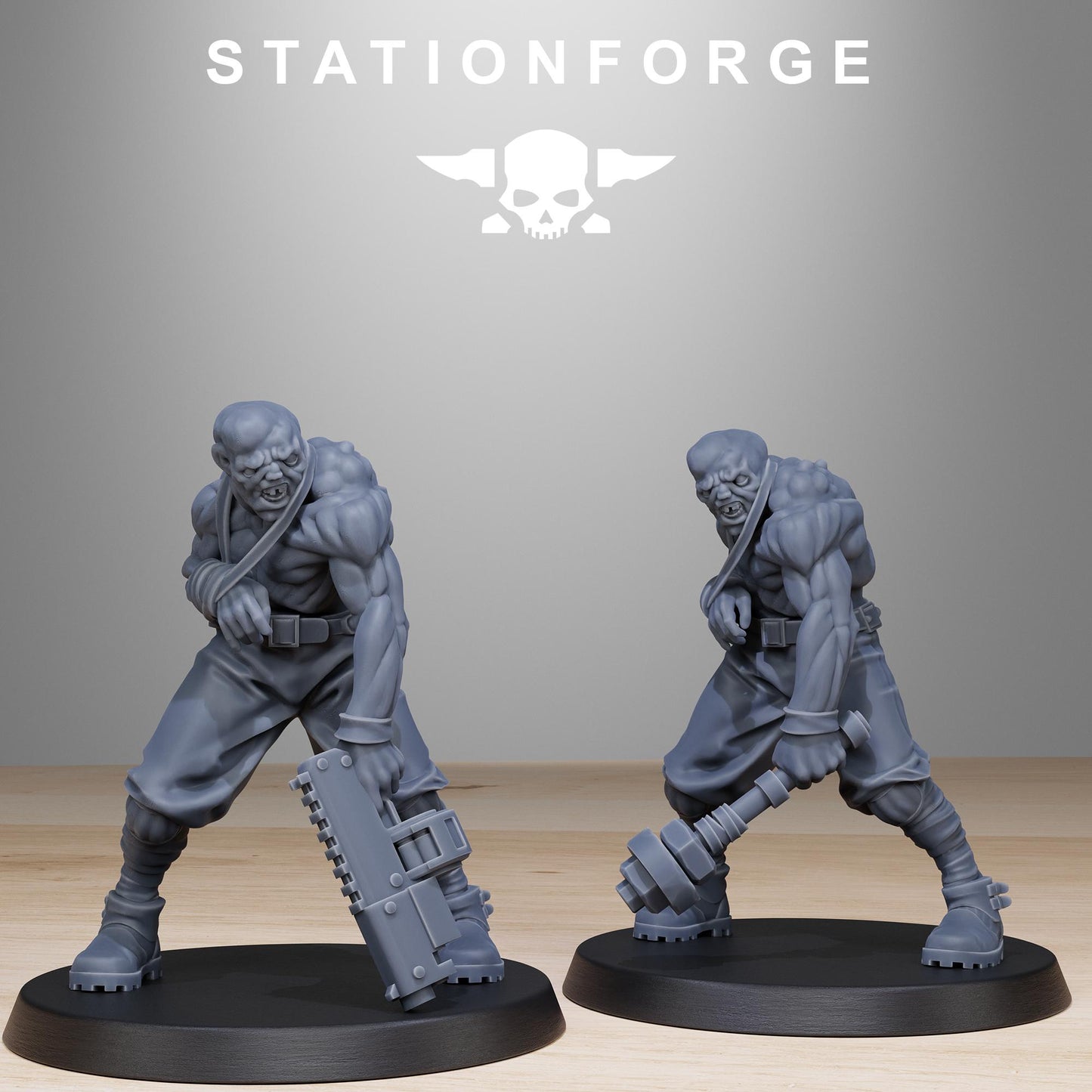 Station Forge Corrupted Guard Wretched Team Proxy minitures Tabletop RPG Wargaming