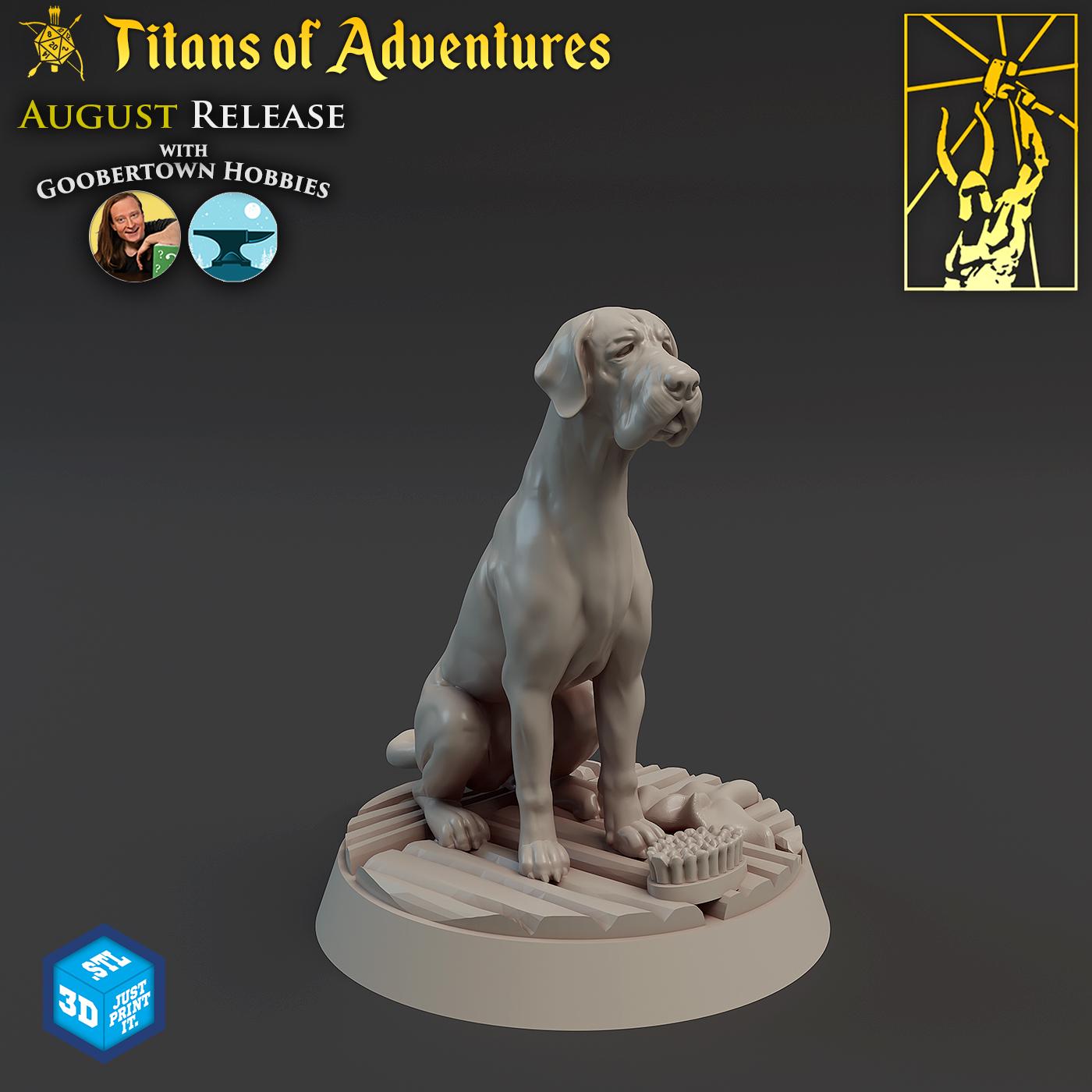 DnDs Town of Dark Secrets: Gobertown Townfolks Titan Forge Minis part 2