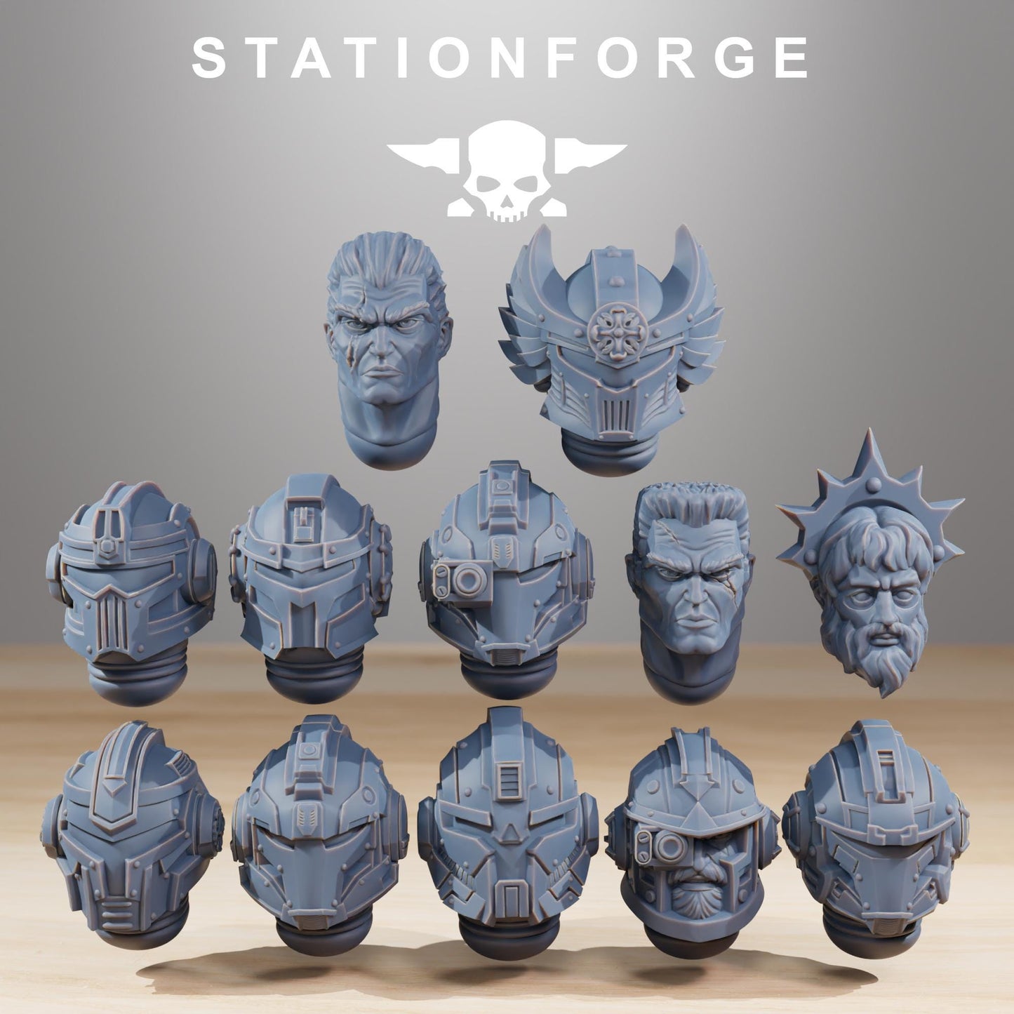 Station Forge Socratis Reinforcers unit 3d printed proxie Wargames / Marines
