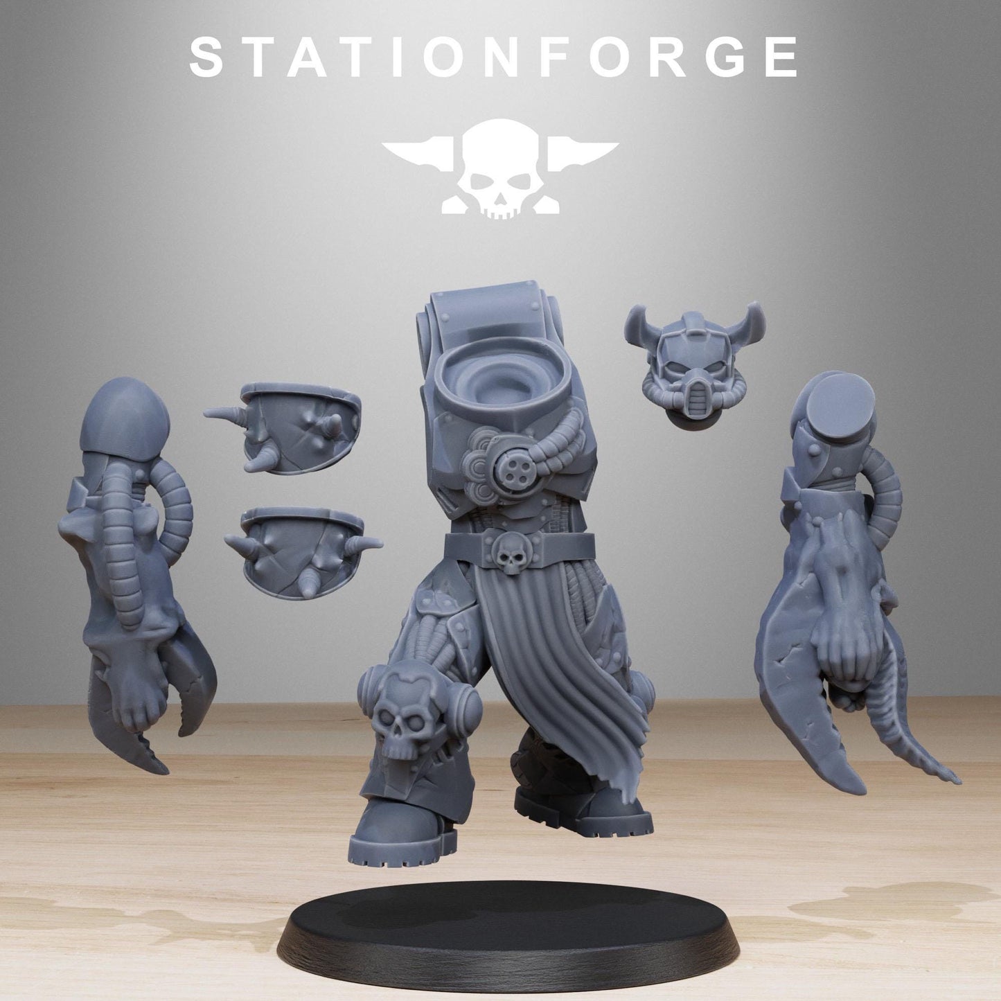 Station Forge Socratis_Corrupted_Mutants Team Proxy minitures Tabletop RPG Wargaming