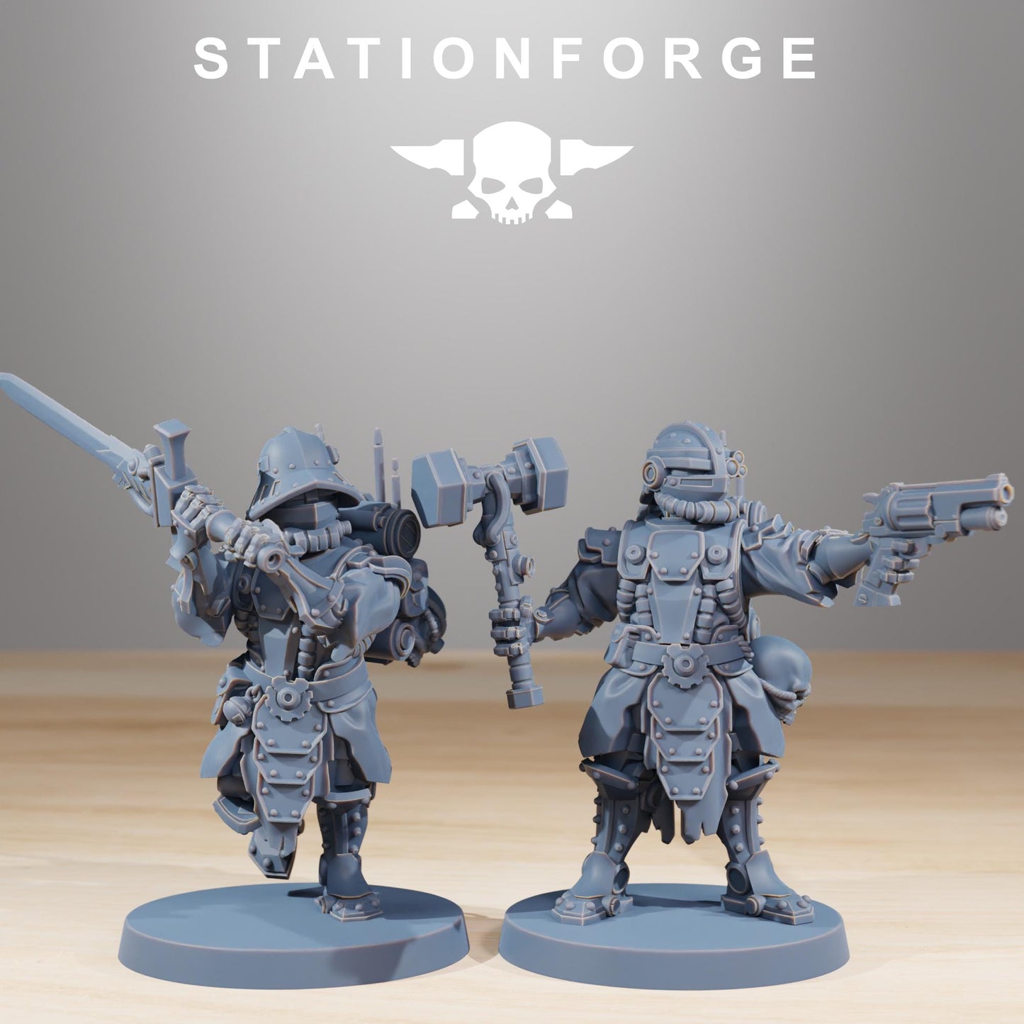 Station Forge Frontliners Infantry Proxy minitures Tabletop RPG Wargaming