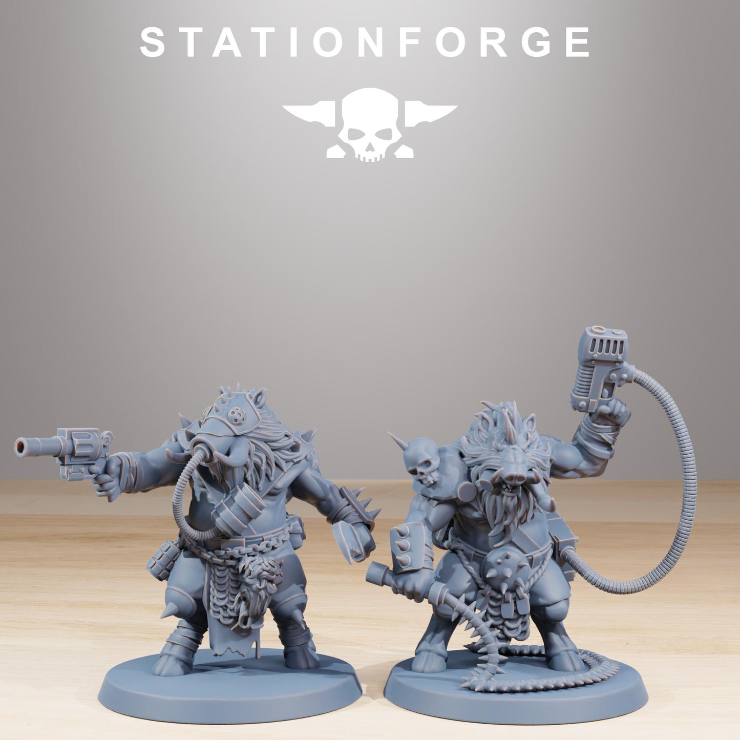 Station Forge Corrupted Beasts Team Proxy  minitures Tabletop RPG Wargaming
