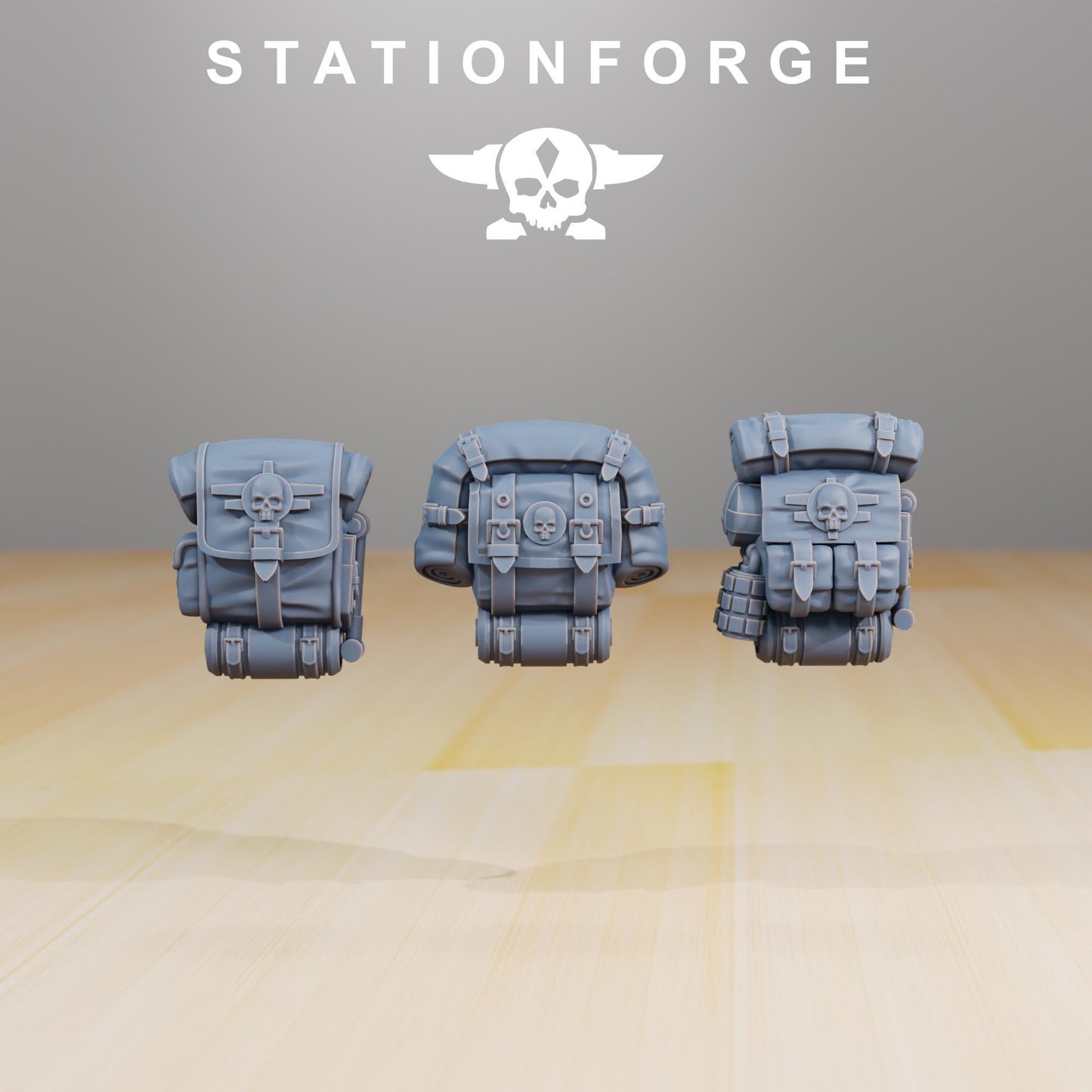 Station Forge GrimGuard Infantry Builder Kit 3d printed proxie Wargames