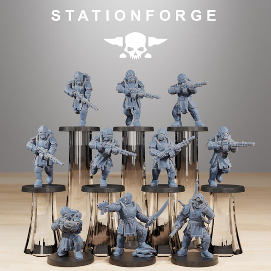 Station Forge RoyalGuard Infantry 1 3d printed proxie Wargames