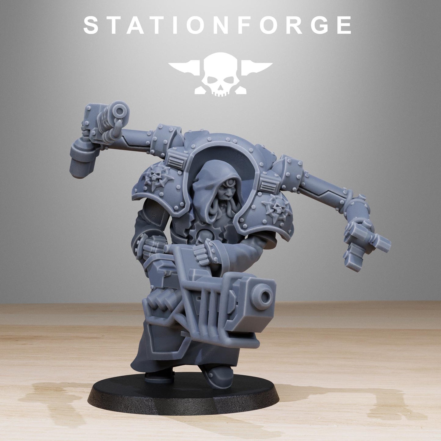 Station Forge Scavenger_Volatiles_Infantry Proxy minitures Tabletop RPG Wargaming