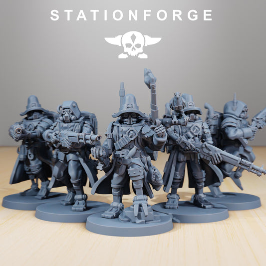 Station Forge Scavenger Bounty Hunters Team Proxy  minitures Tabletop RPG Wargaming