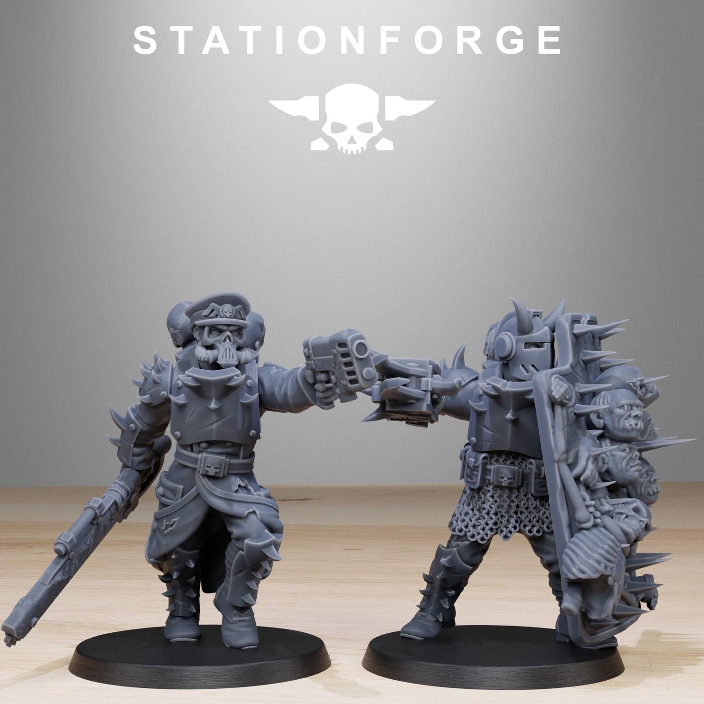 Station Forge Corrupted_Guard_Builder_Kit Proxy 28mm minitures Tabletop RPG Wargaming