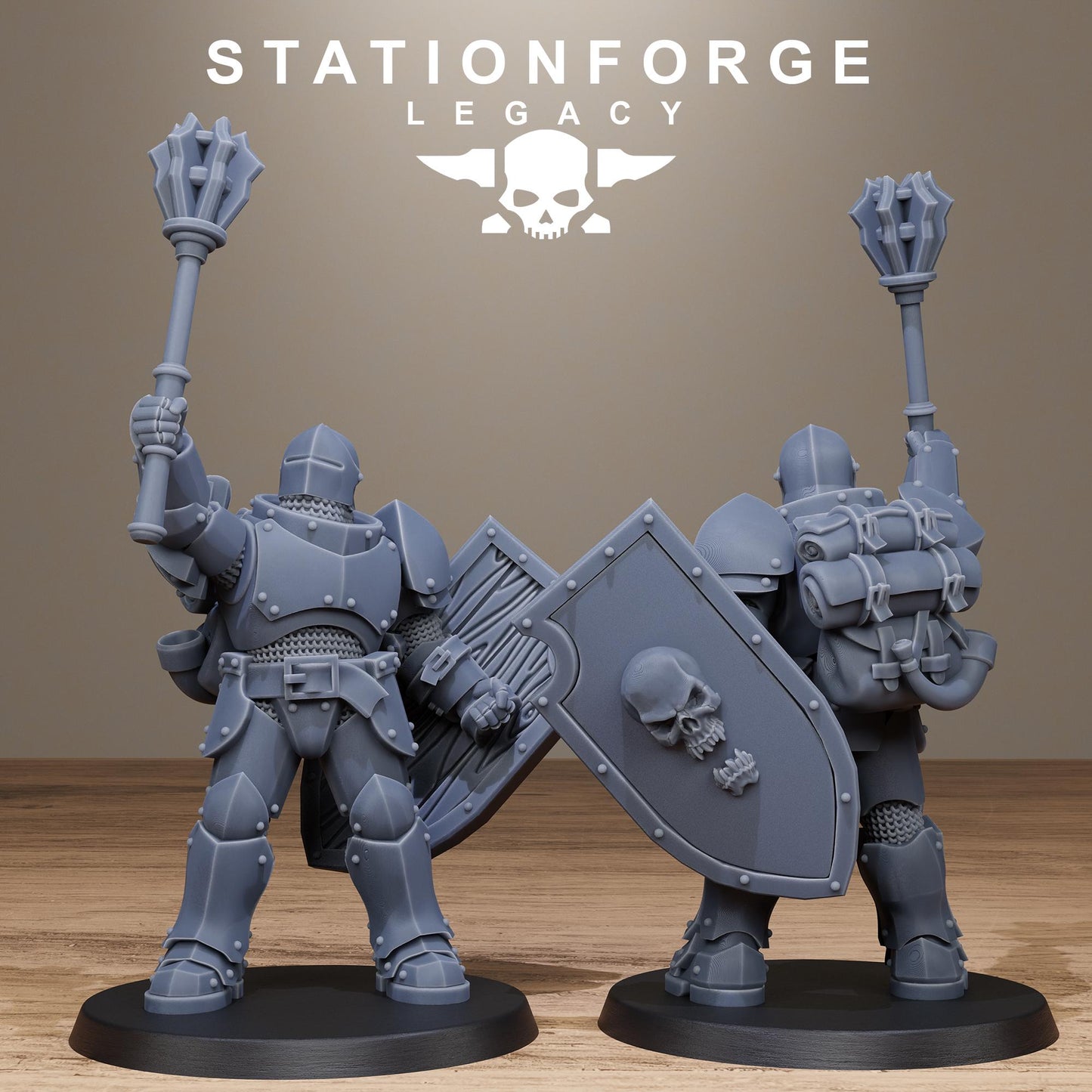 Station Forge Legacy  Solaris Infantry 3d printed proxie Wargames New Faction