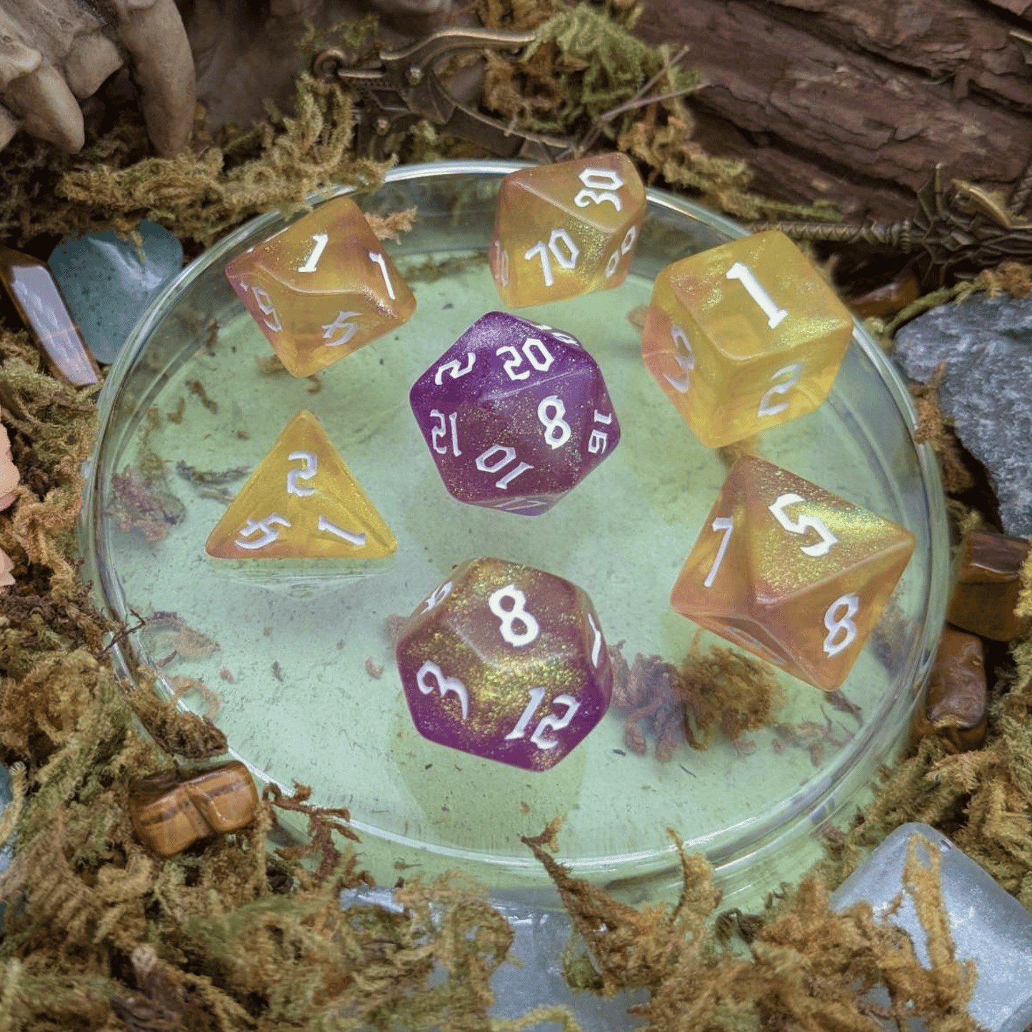 Sunset Fog Dice Set