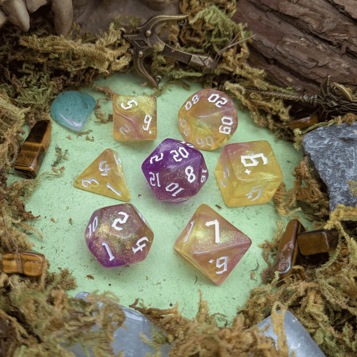 Sunset Fog Dice Set