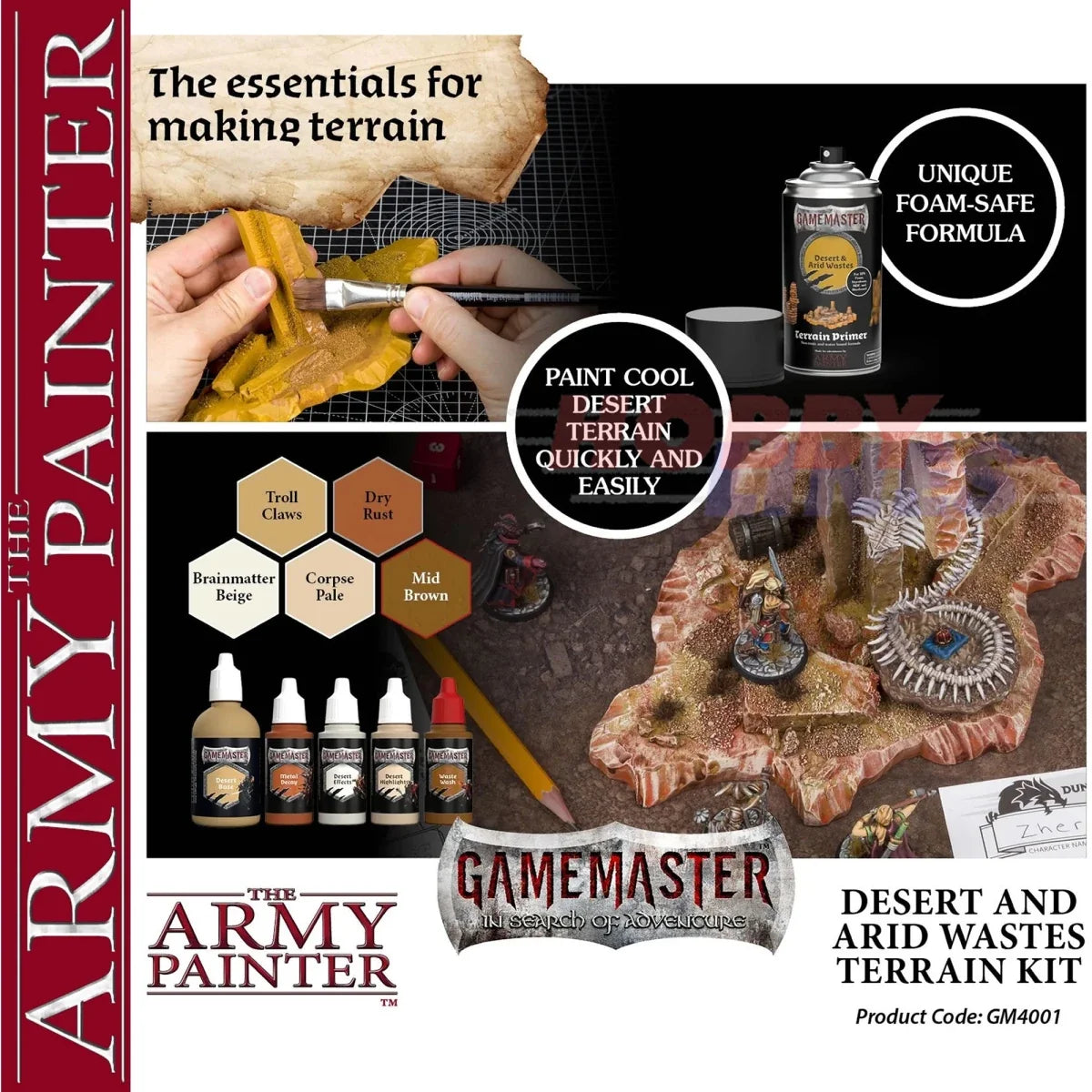 Gamemaster: Desert & Arid Wastes Terrain Kit