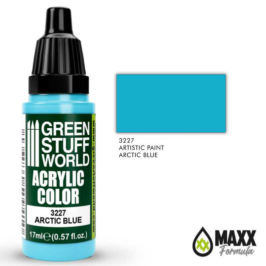 Green Stuff World Acrylic Color Paint - ARCTIC BLUE 17ml