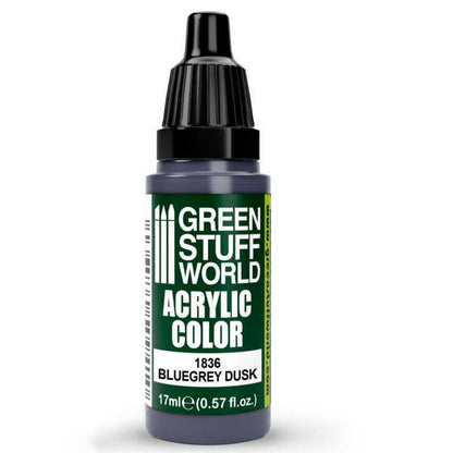 Green Stuff World Acrylic Color Paint - BLUEGREY DUSK 17ml
