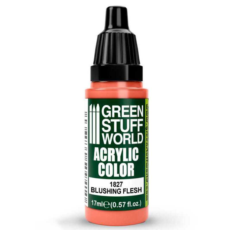 Green Stuff World Acrylic Color Paint - BLUSHING FLESH 17ml