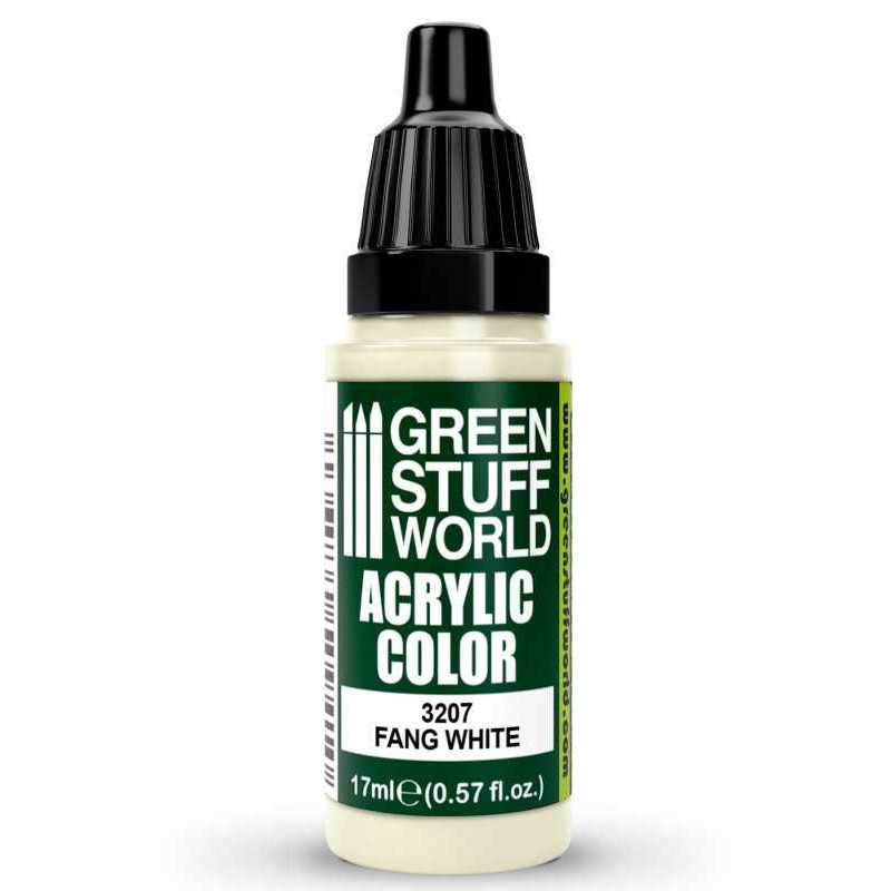 Green Stuff World Acrylic Color Paint - FANG WHITE 17ml