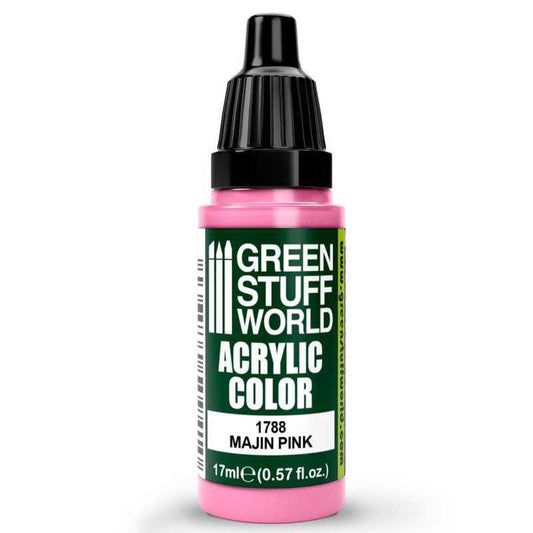 Green Stuff World Acrylic Color Paint - MAJIN PINK 17ml