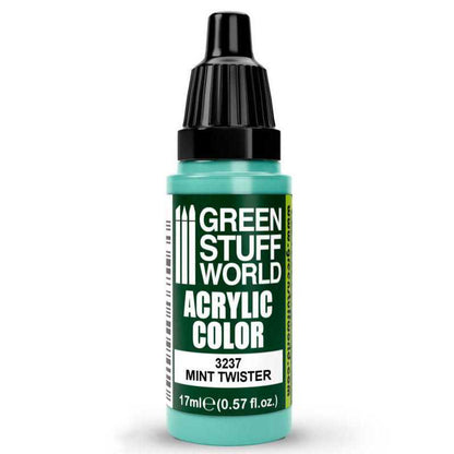 Green Stuff World Acrylic Color Paint - MINT TWISTER 17ml