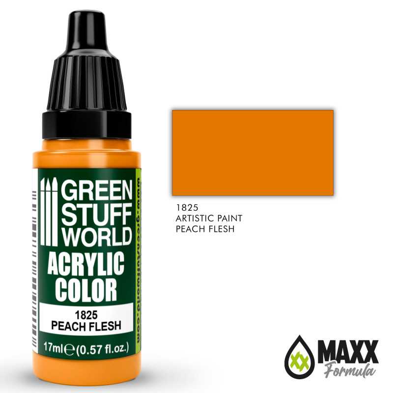 Green Stuff World Acrylic Color Paint - PEACH FLESH 17ml