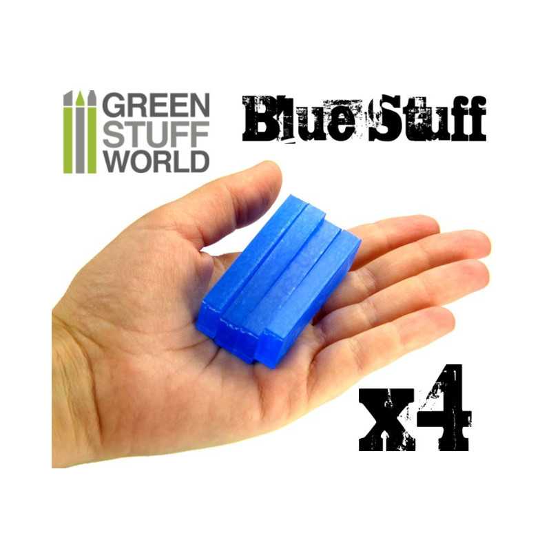 Green Stuff World - Blue Stuff Mold (4 Bars)